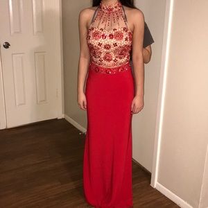 Prom dress 2 piece